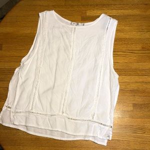 Obey sleeveless top with side slits